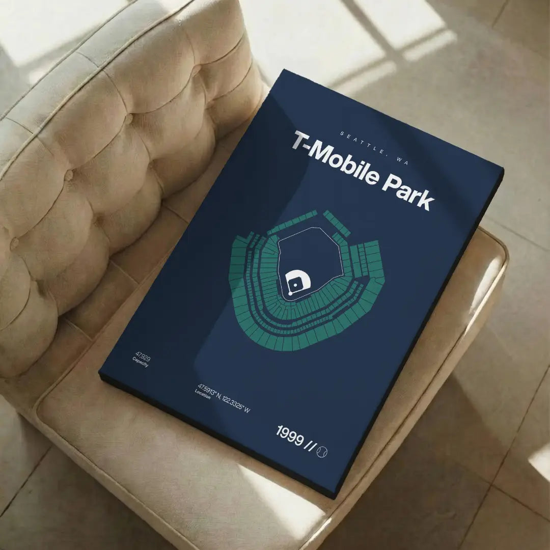 Seattle Baseball Stadium Bold