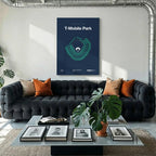 Seattle Baseball Stadium Bold