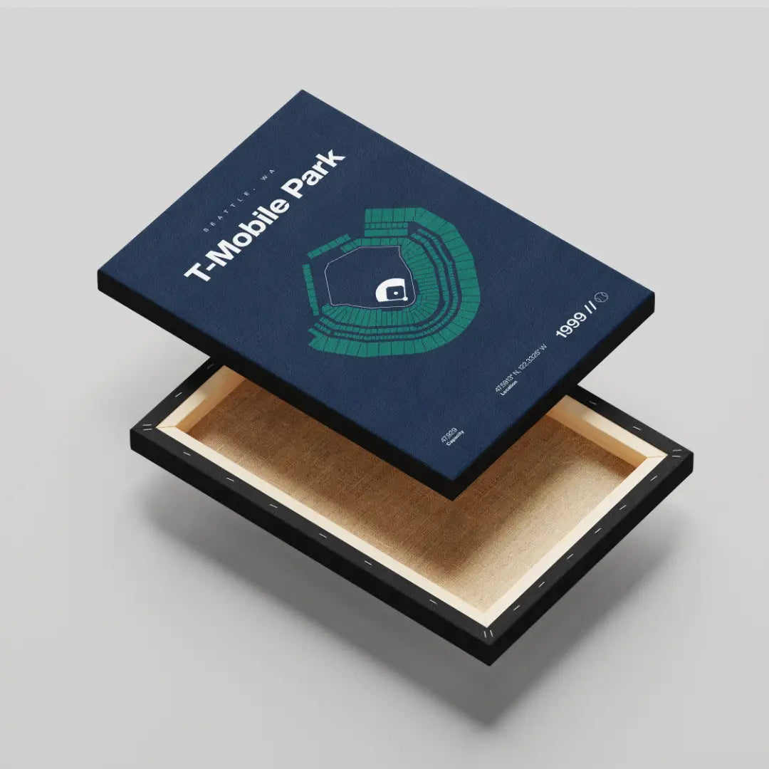 Seattle Baseball Stadium Bold