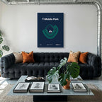 Seattle Baseball Stadium Bold