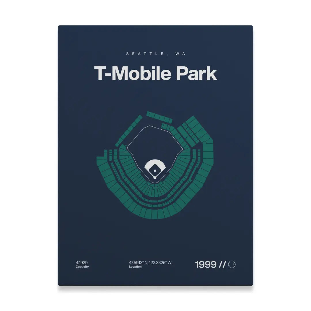 Seattle Baseball Stadium Bold