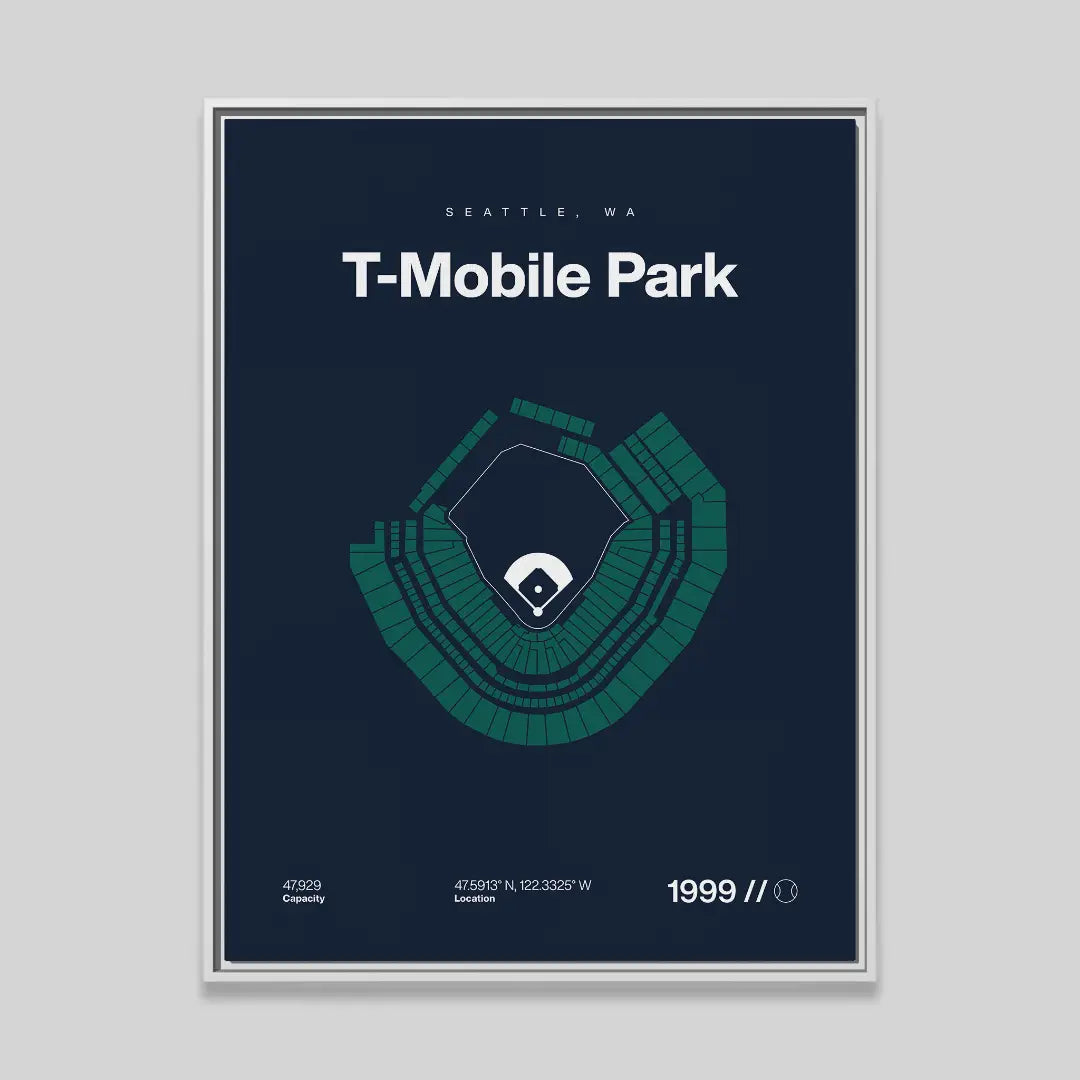 Seattle Baseball Stadium Bold