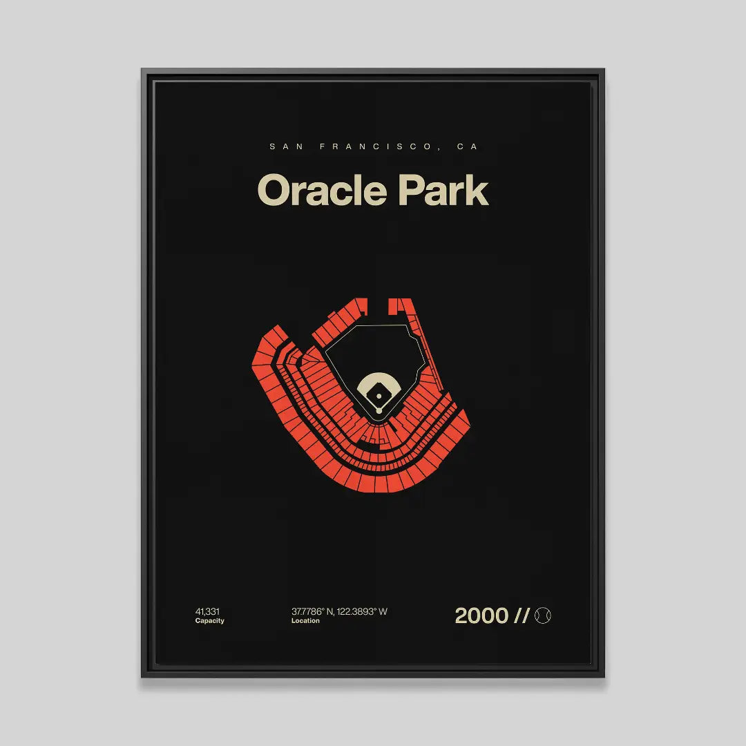 San Francisco Baseball Stadium Bold