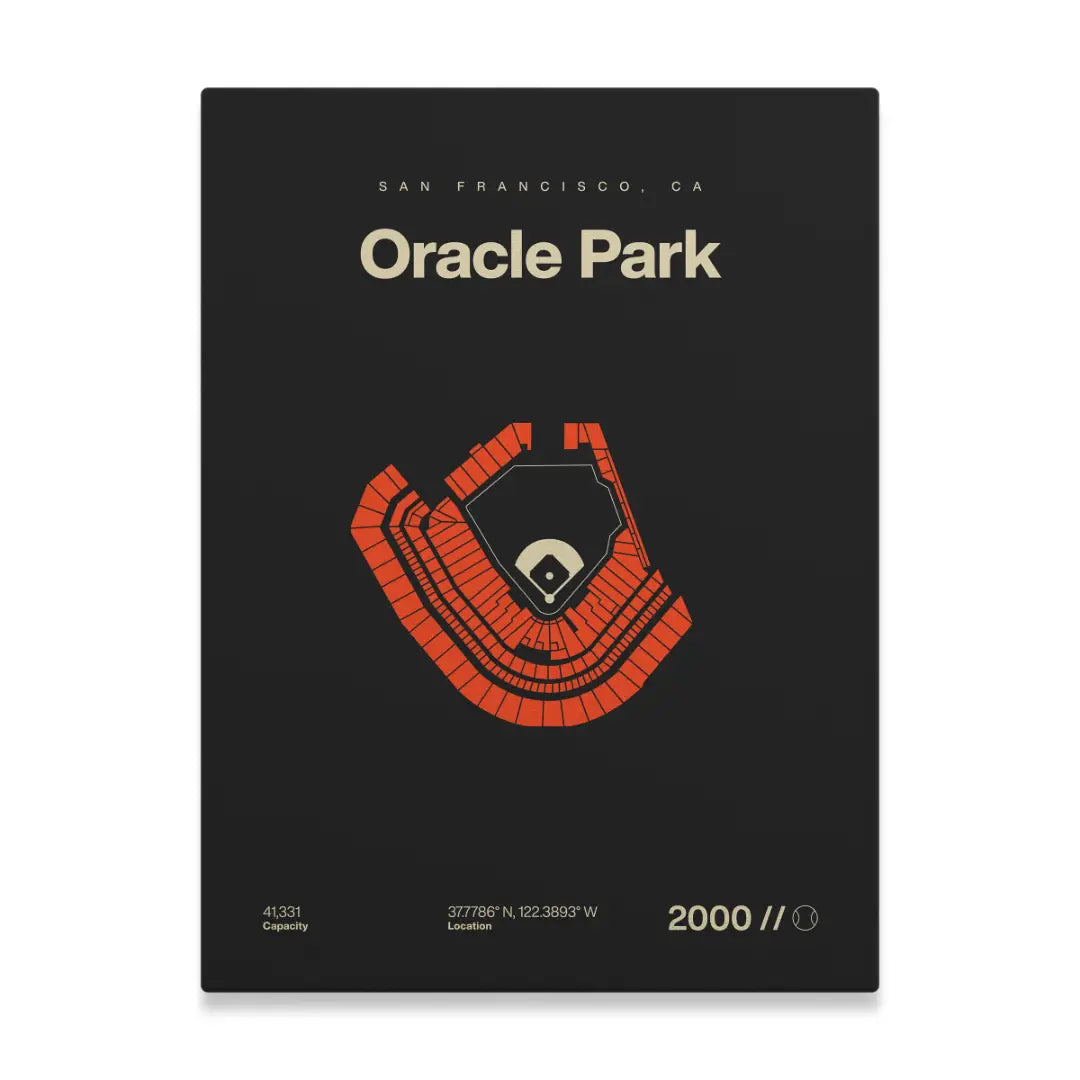 San Francisco Baseball Stadium Bold