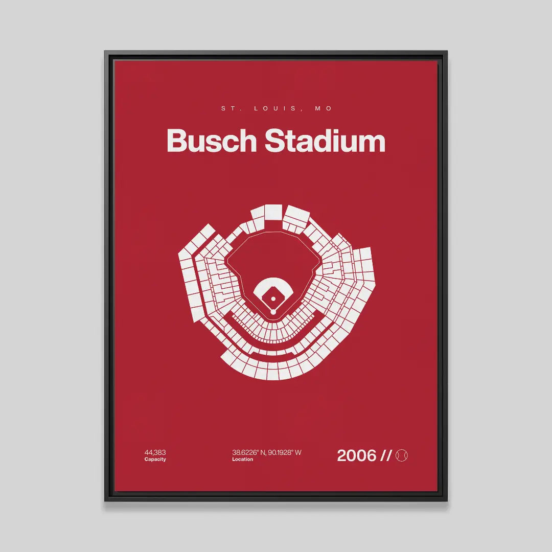 St Louis Baseball Stadium Bold