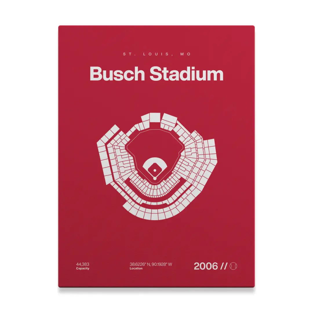 St Louis Baseball Stadium Bold