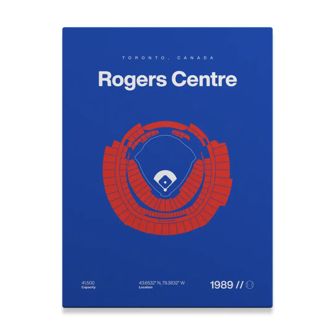 Toronto Baseball Stadium Bold