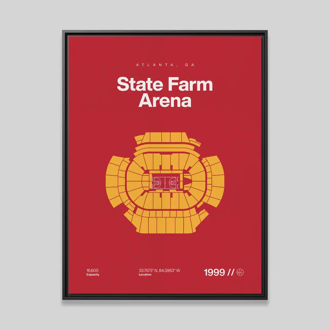Atlanta Basketball Arena Bold