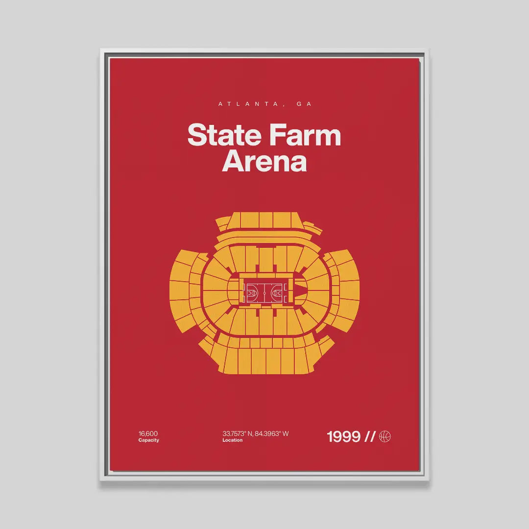 Atlanta Basketball Arena Bold