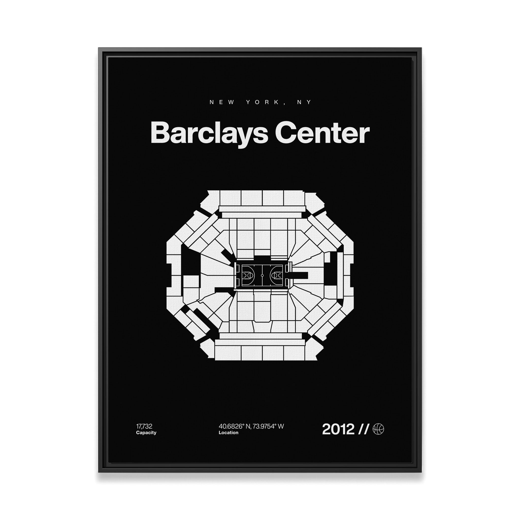 Brooklyn Basketball Arena Bold