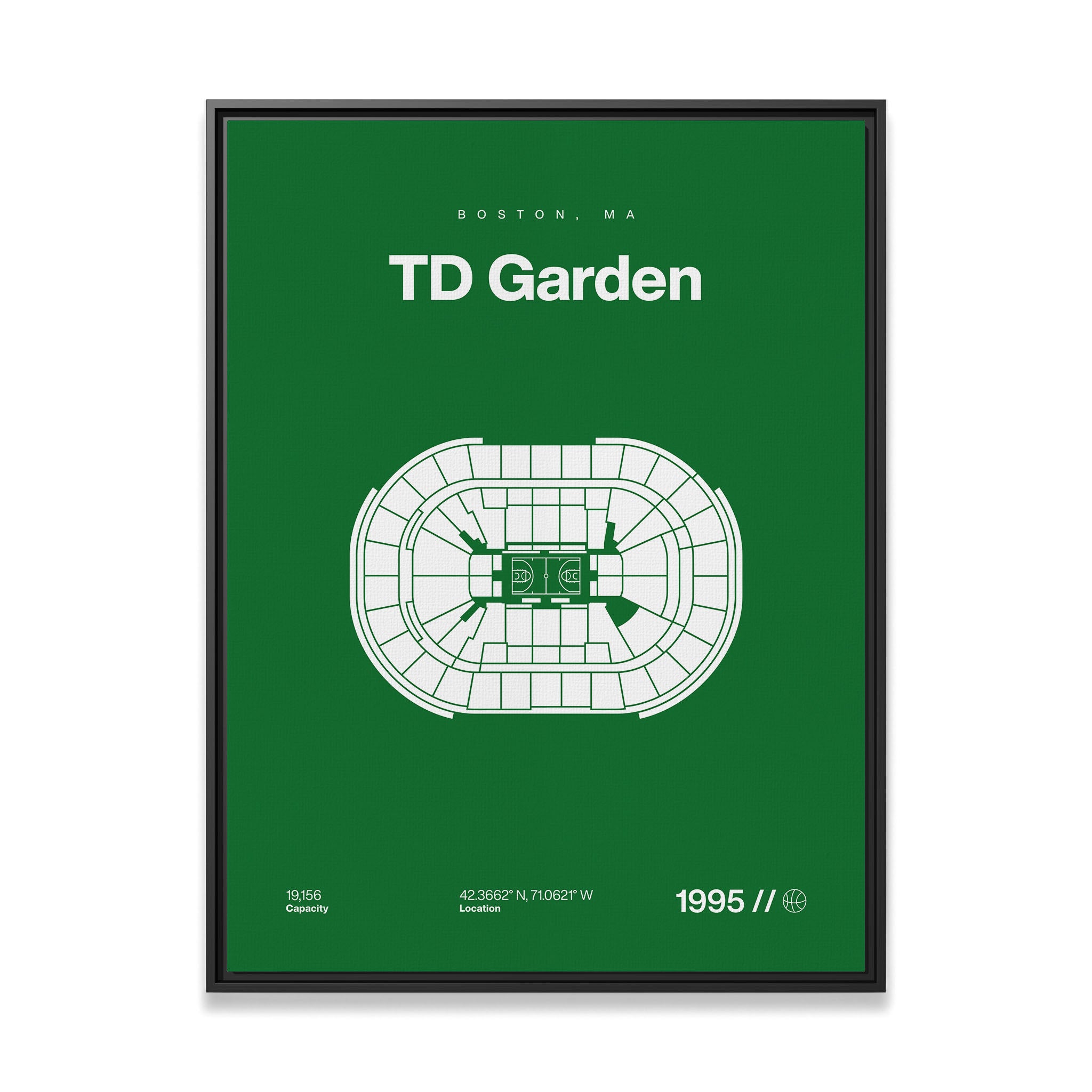 Boston Basketball Arena Bold