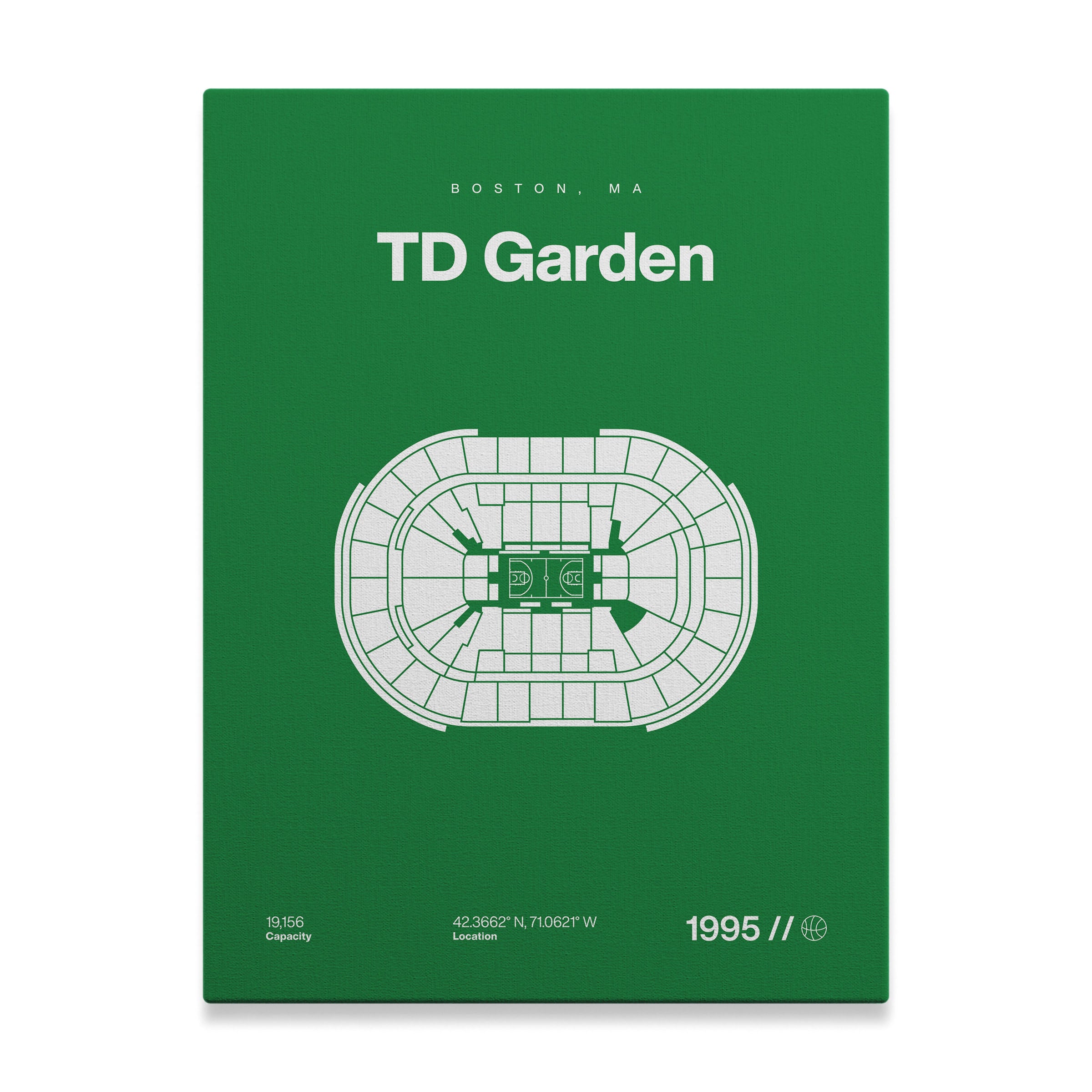 Boston Basketball Arena Bold