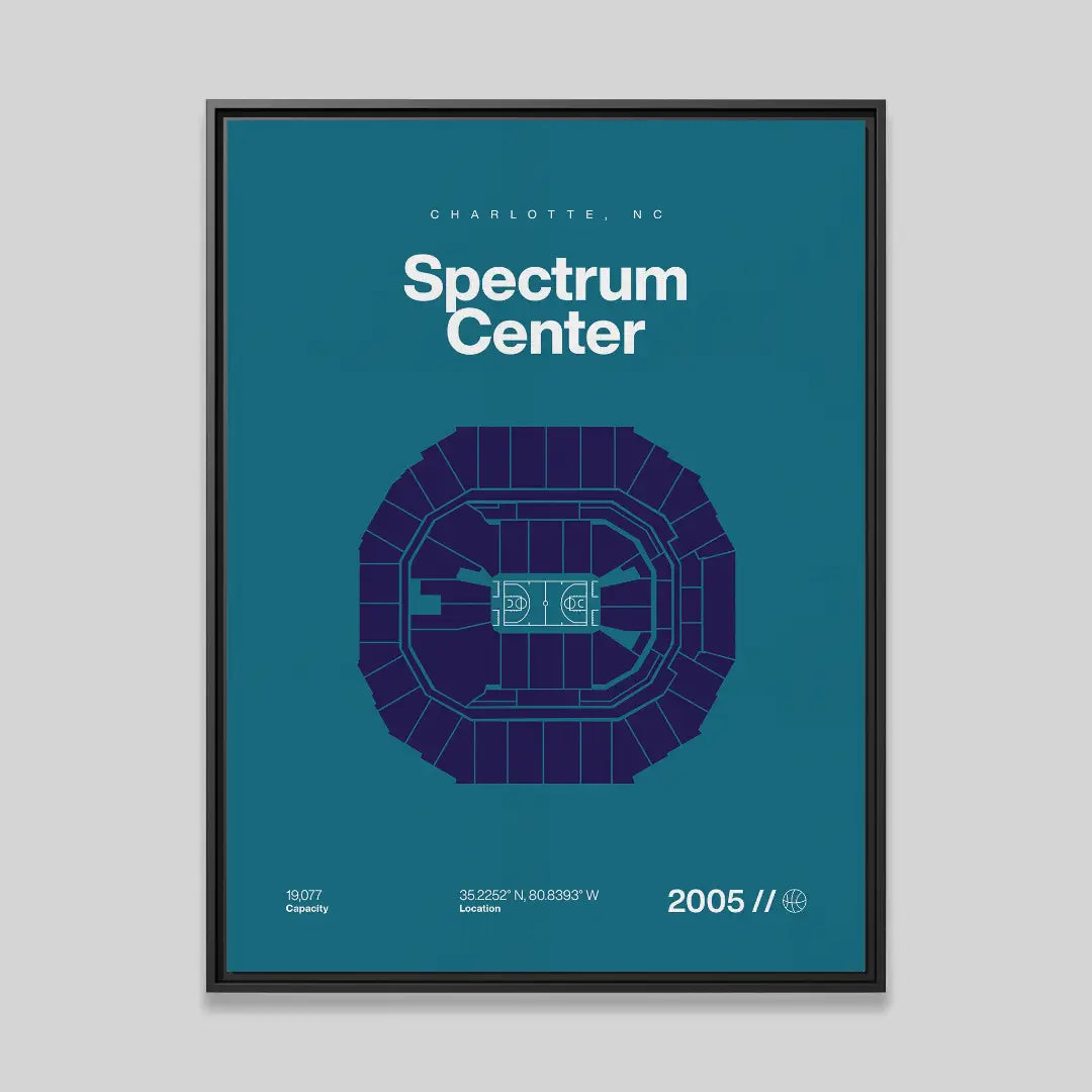 Charlotte Basketball Arena Bold