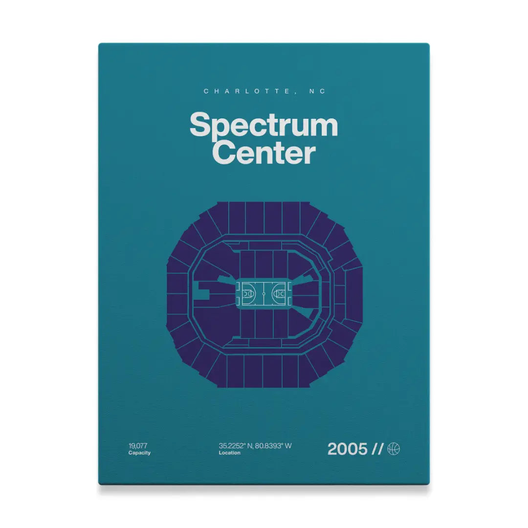 Charlotte Basketball Arena Bold