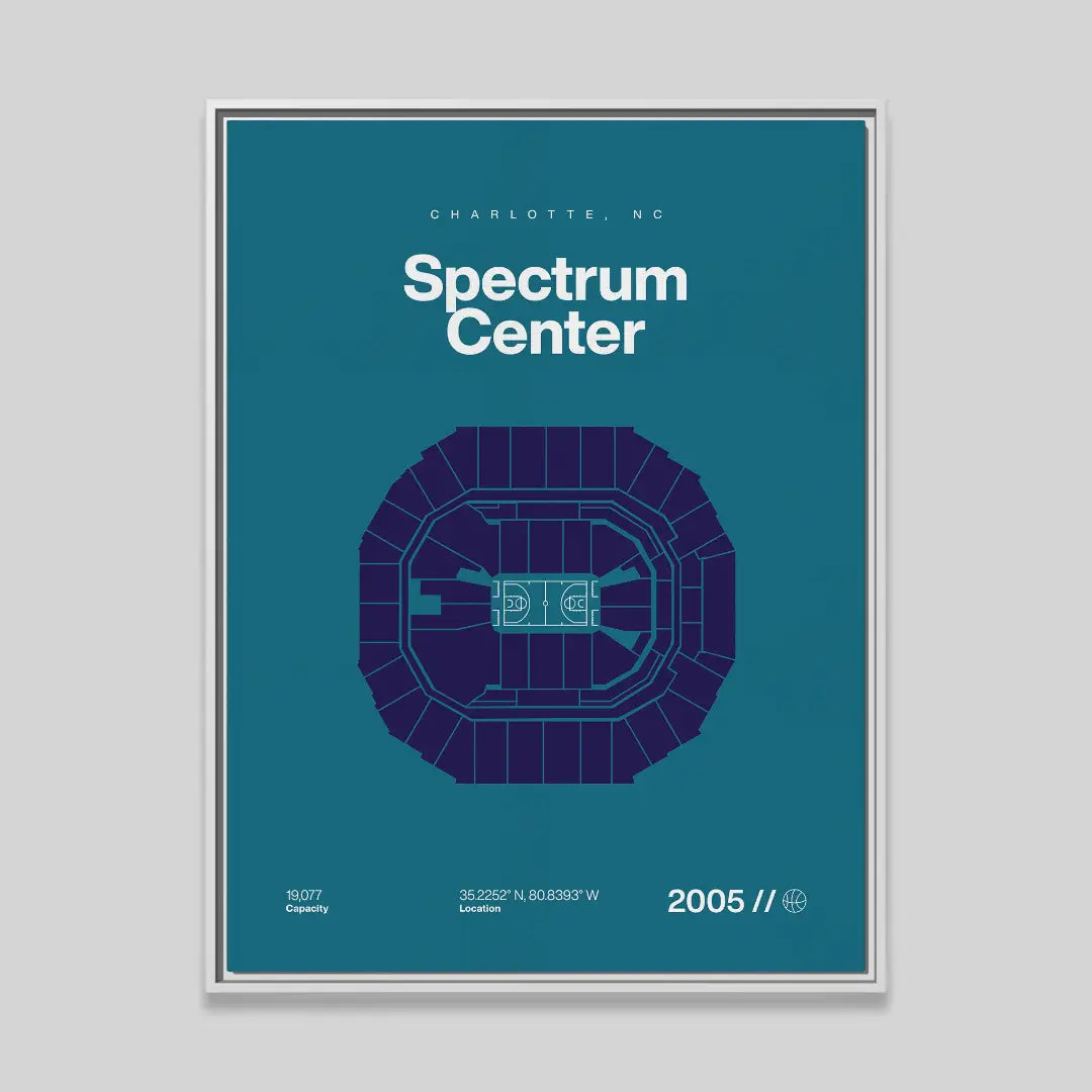 Charlotte Basketball Arena Bold