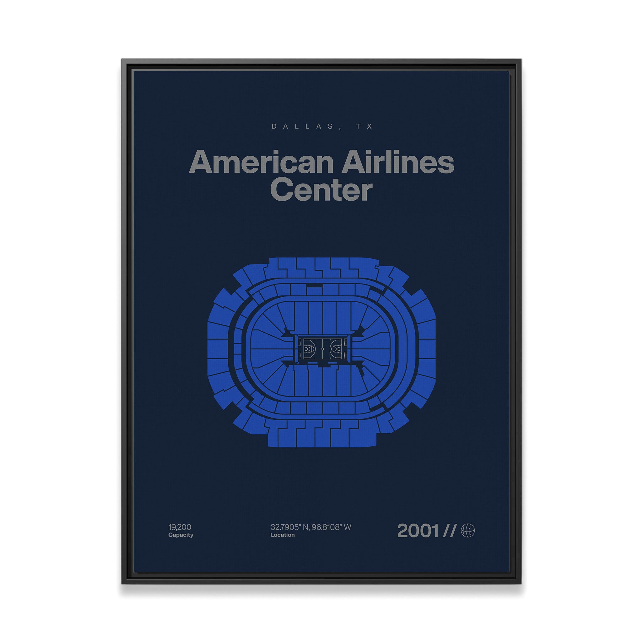 Dallas Basketball Arena Bold