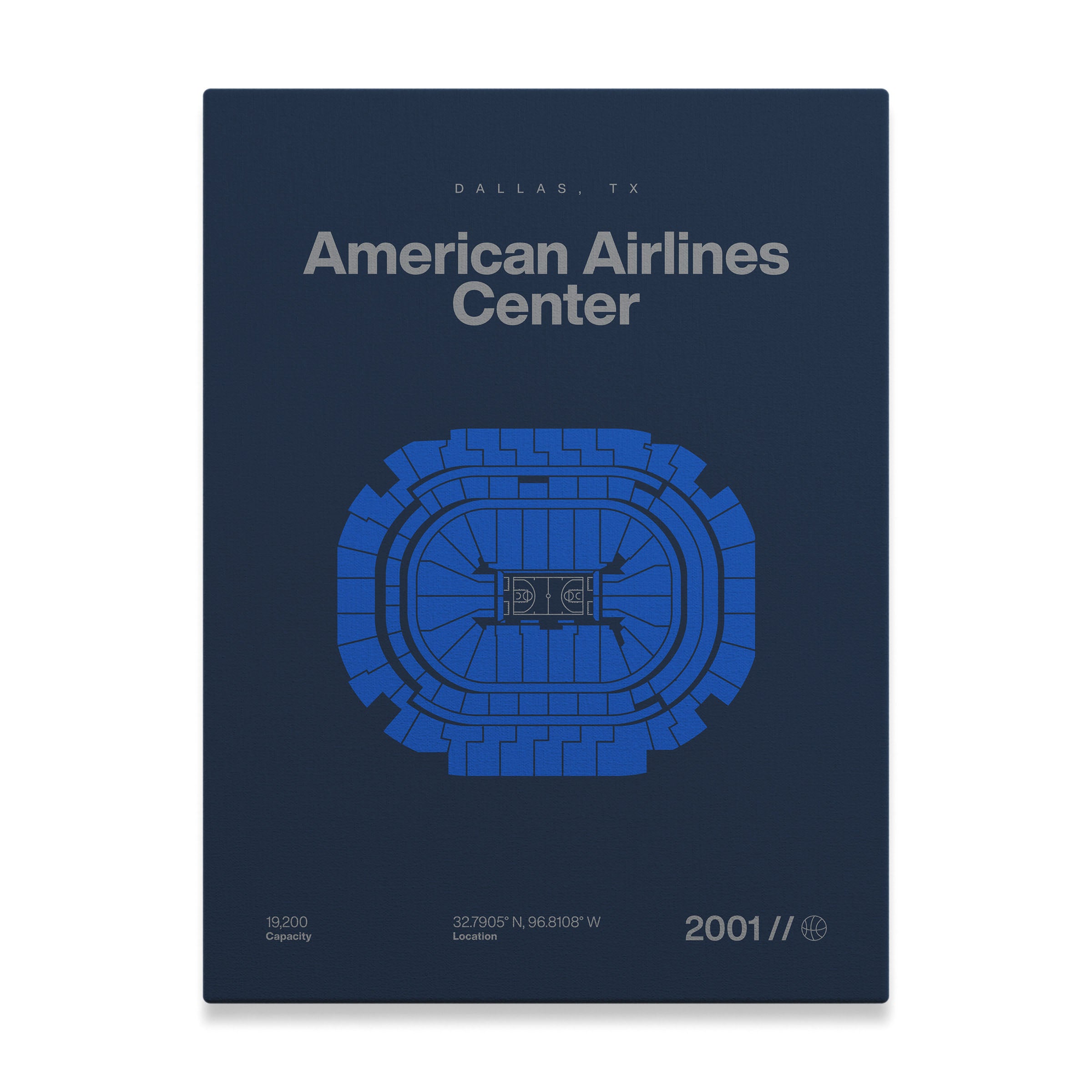 Dallas Basketball Arena Bold