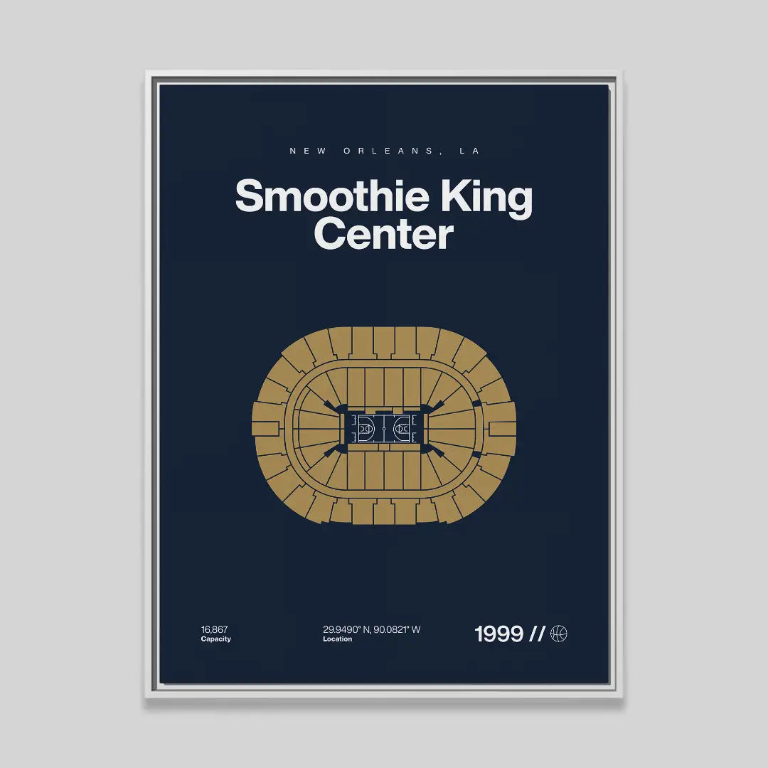 New Orleans Basketball Arena Bold