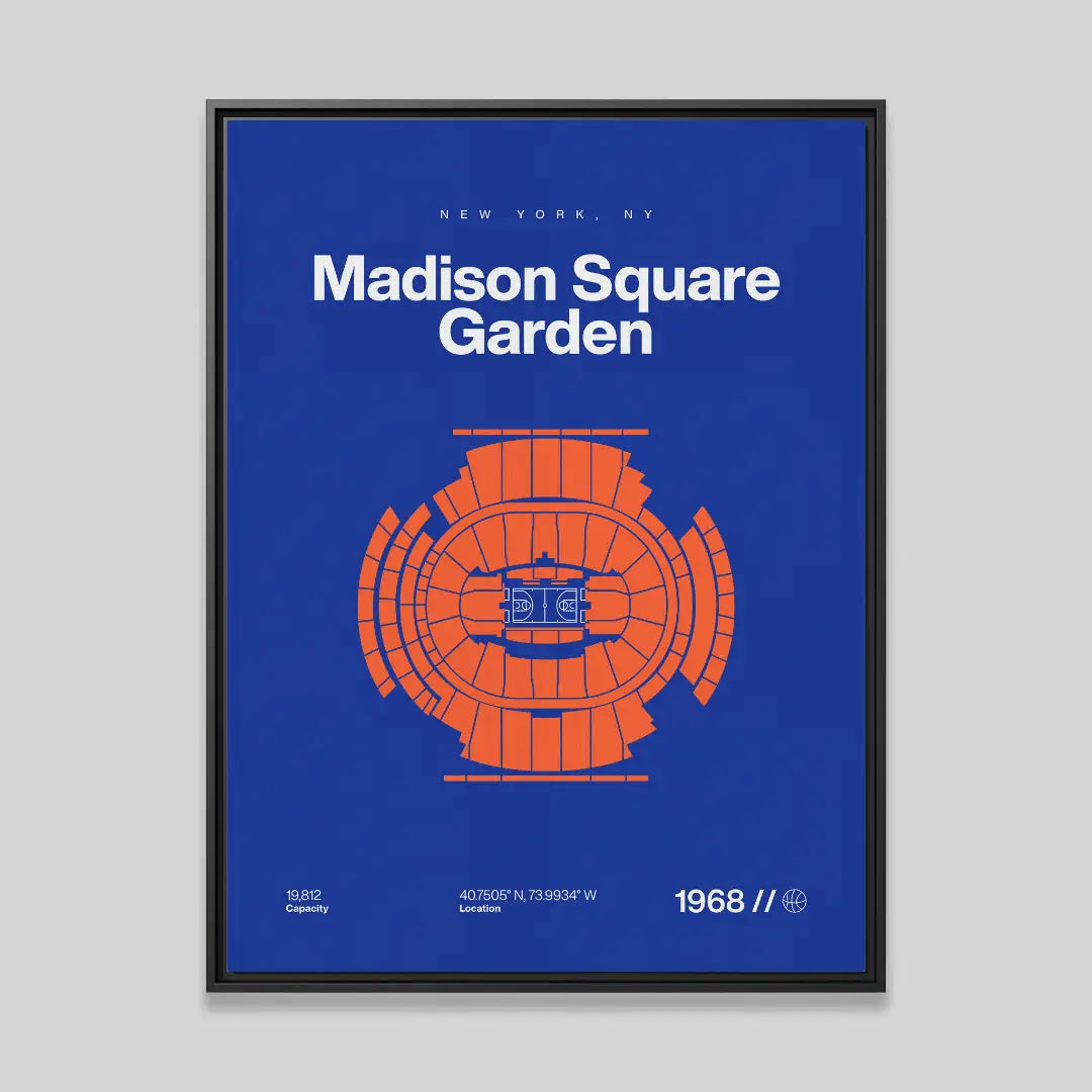 New York Basketball Arena Bold