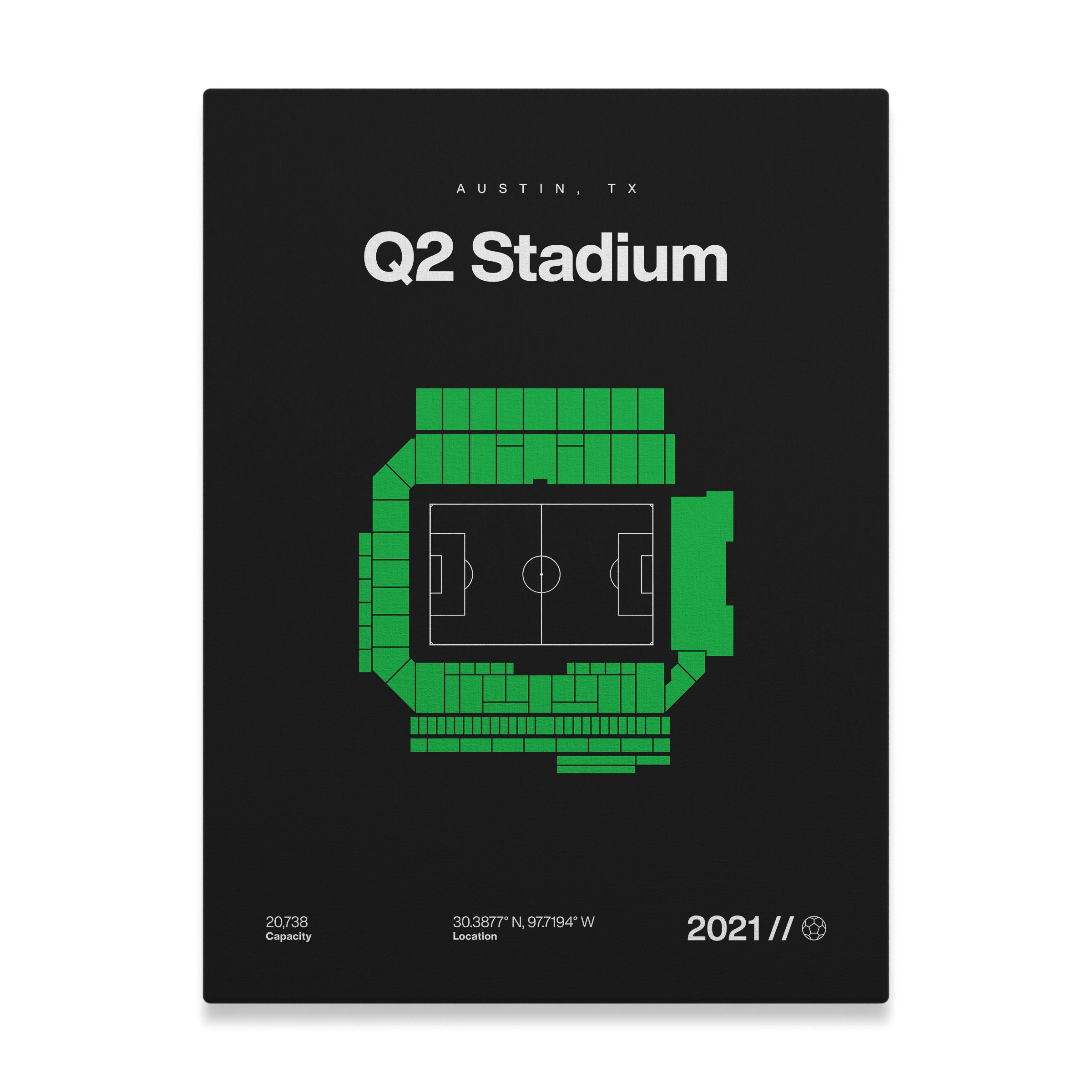 Austin Soccer Stadium Bold