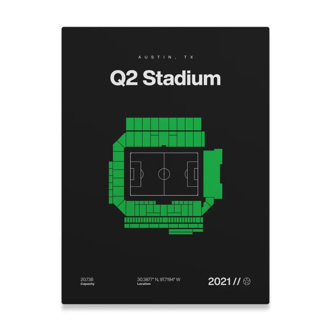 Austin Soccer Stadium Bold