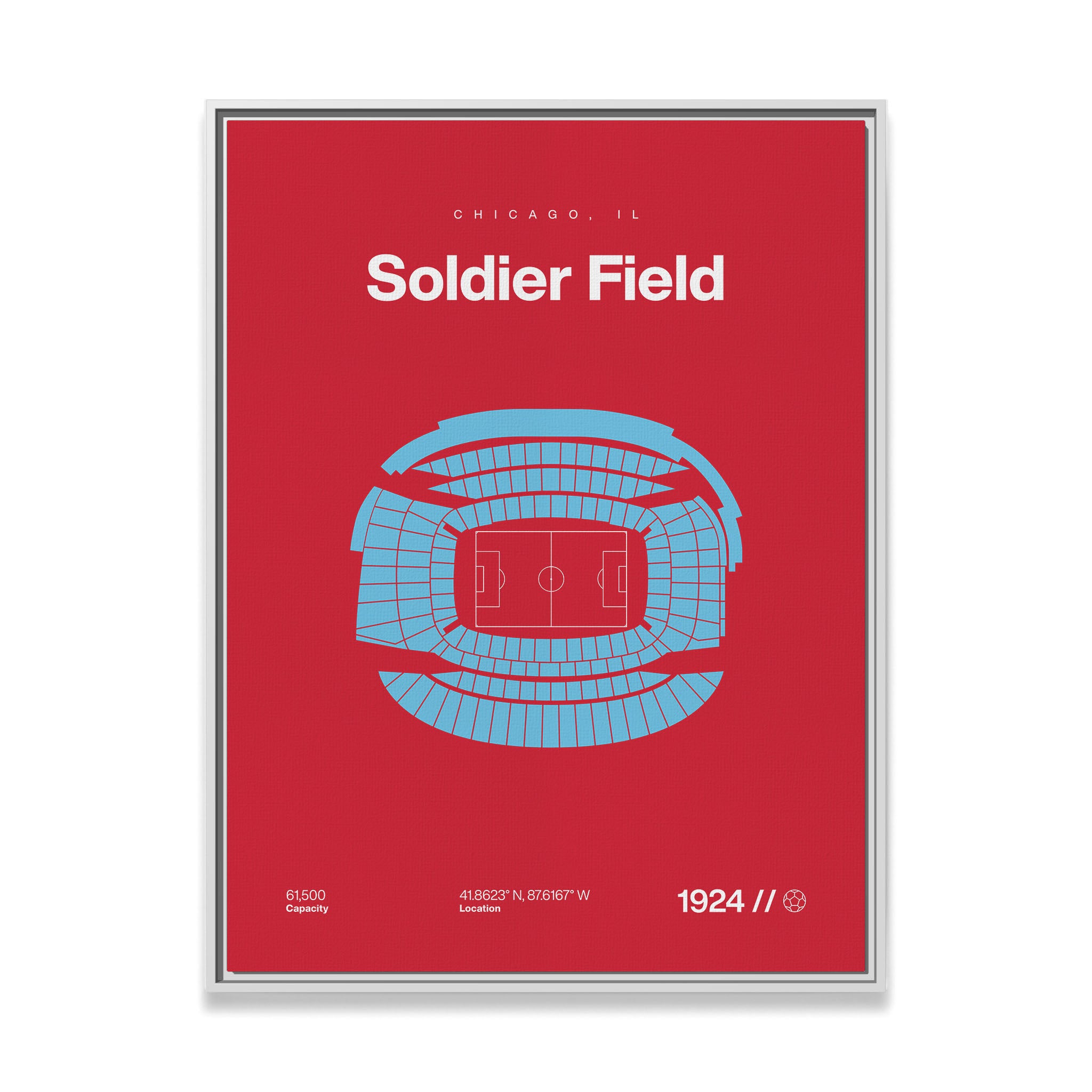 Chicago Soccer Stadium Bold