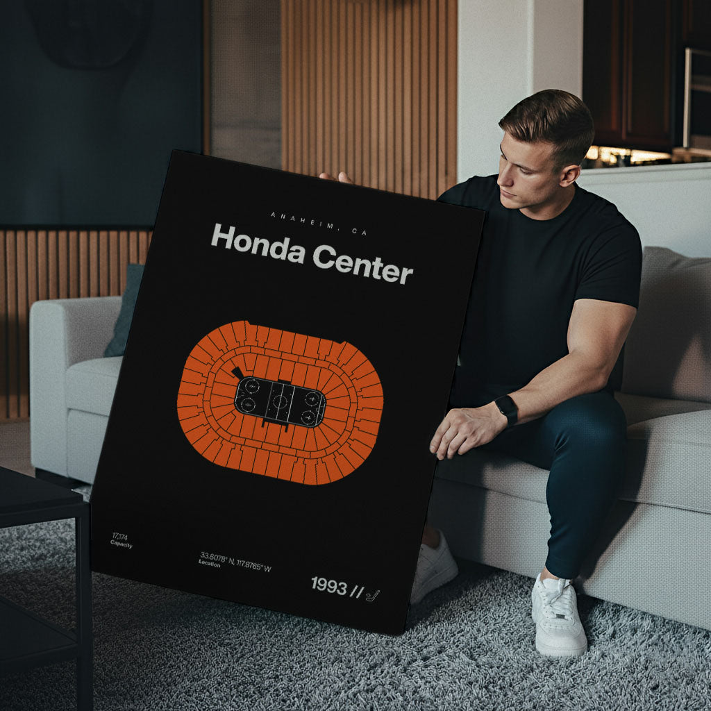 Anaheim Hockey Arena Bold