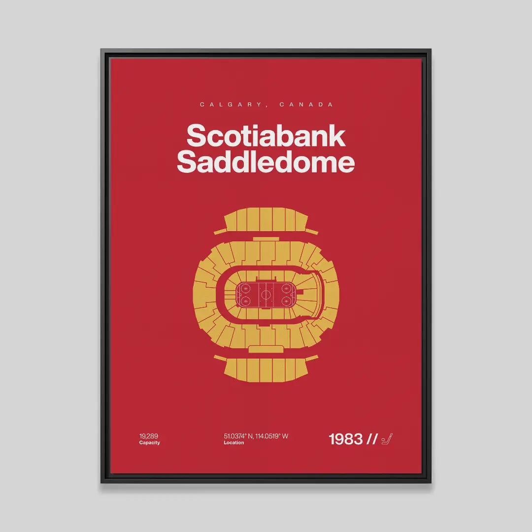 Calgary Hockey Arena Bold