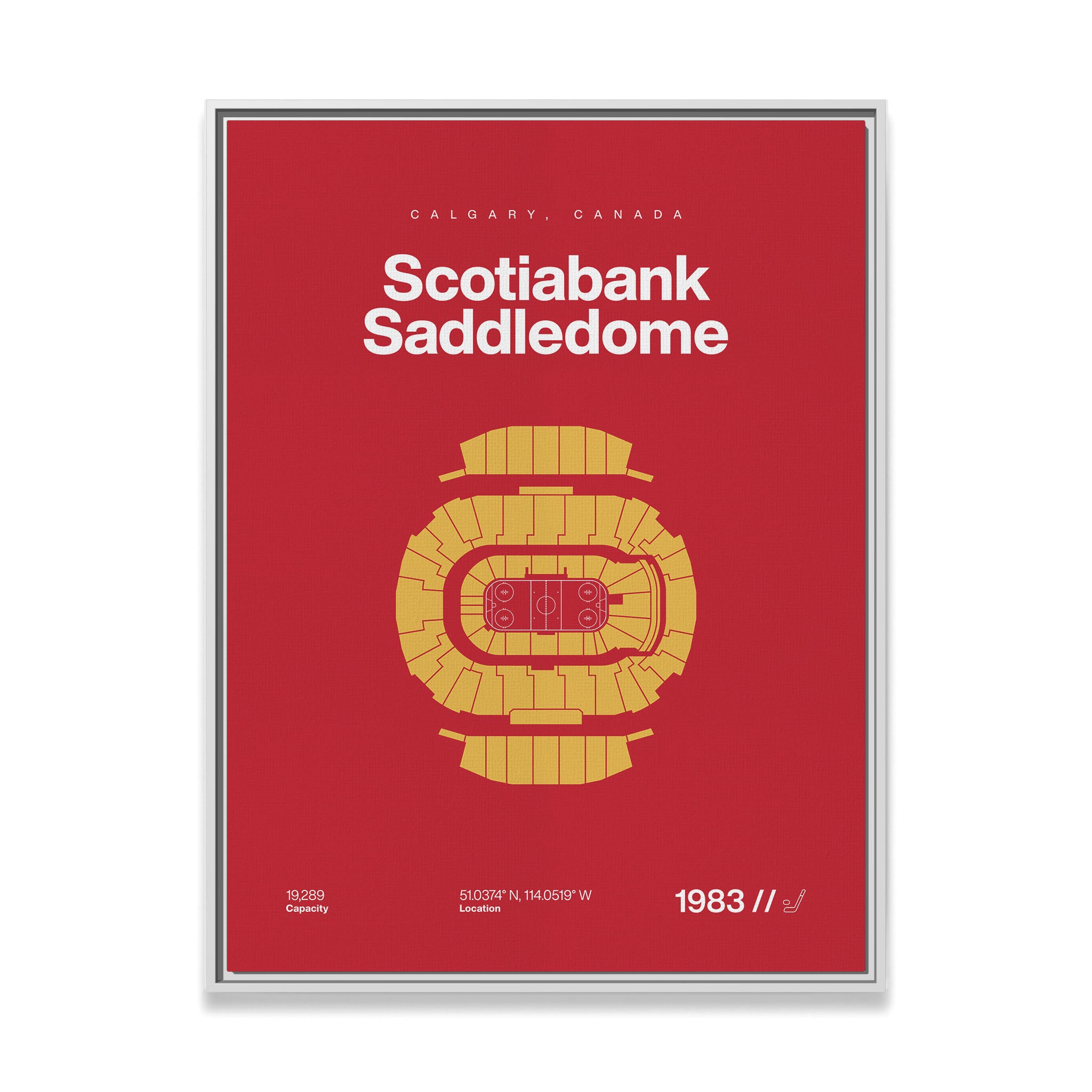 Calgary Hockey Arena Bold