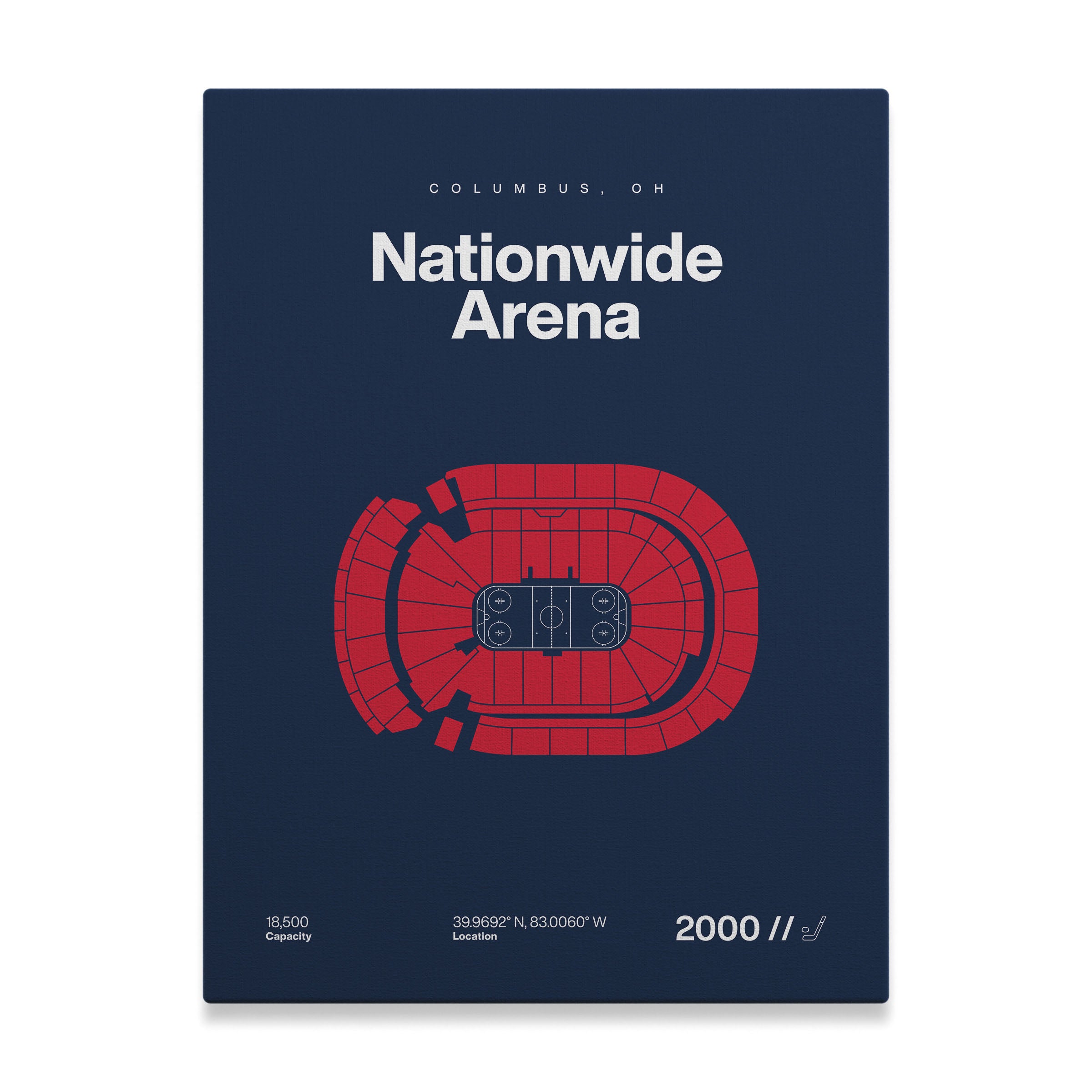 Columbus Hockey Arena Bold